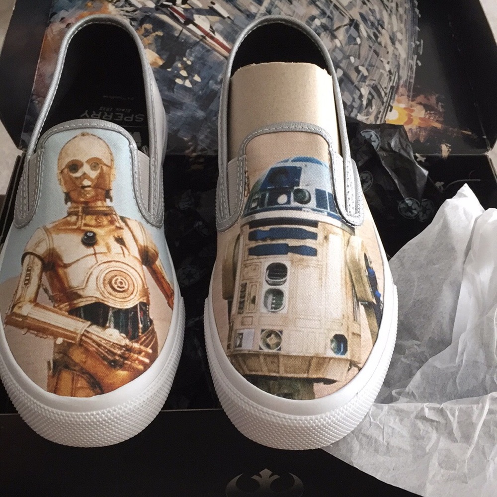 NWT Men’s Sperry Star Wars Shoes Size 5